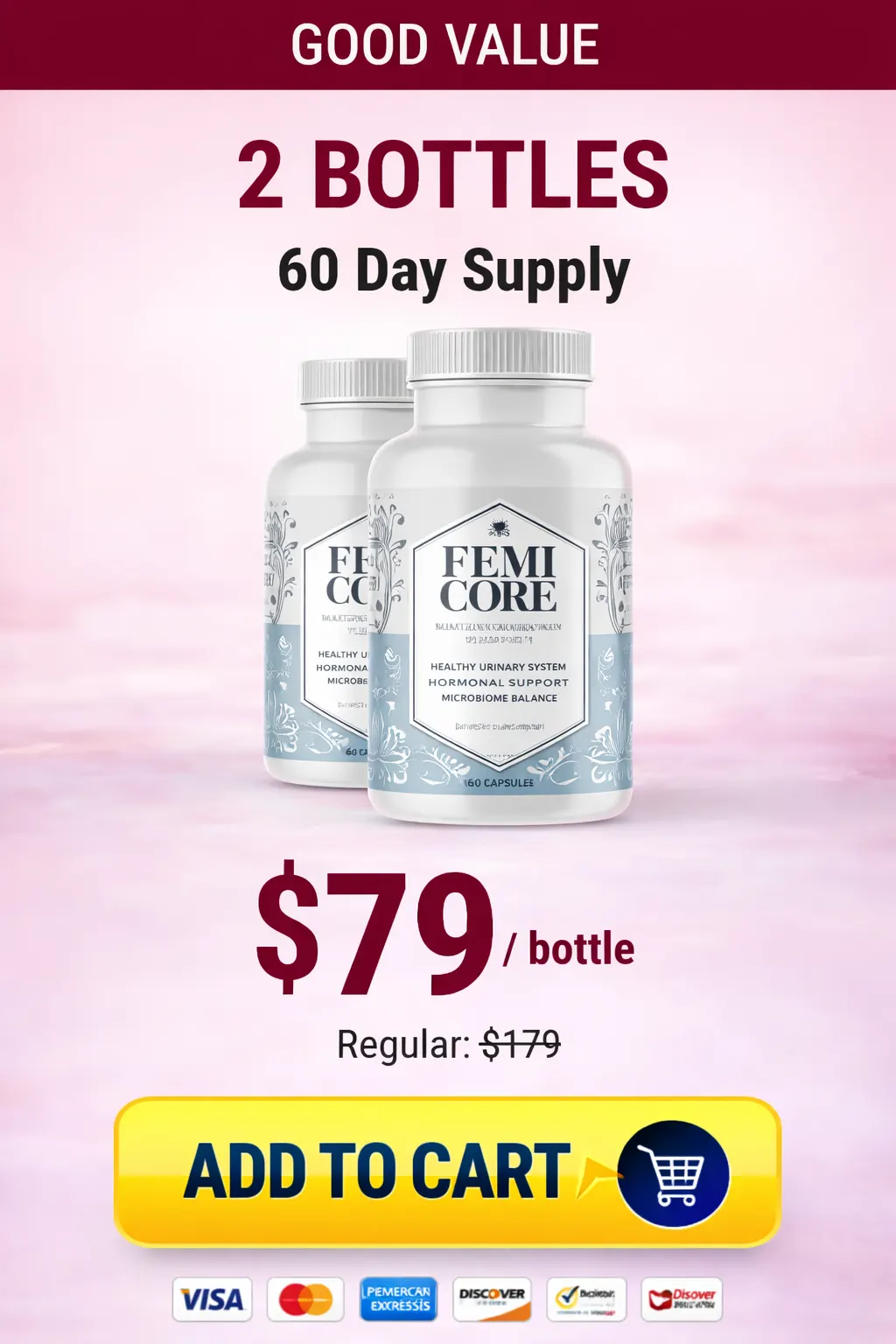 Buy FemiCore 2 Bottle